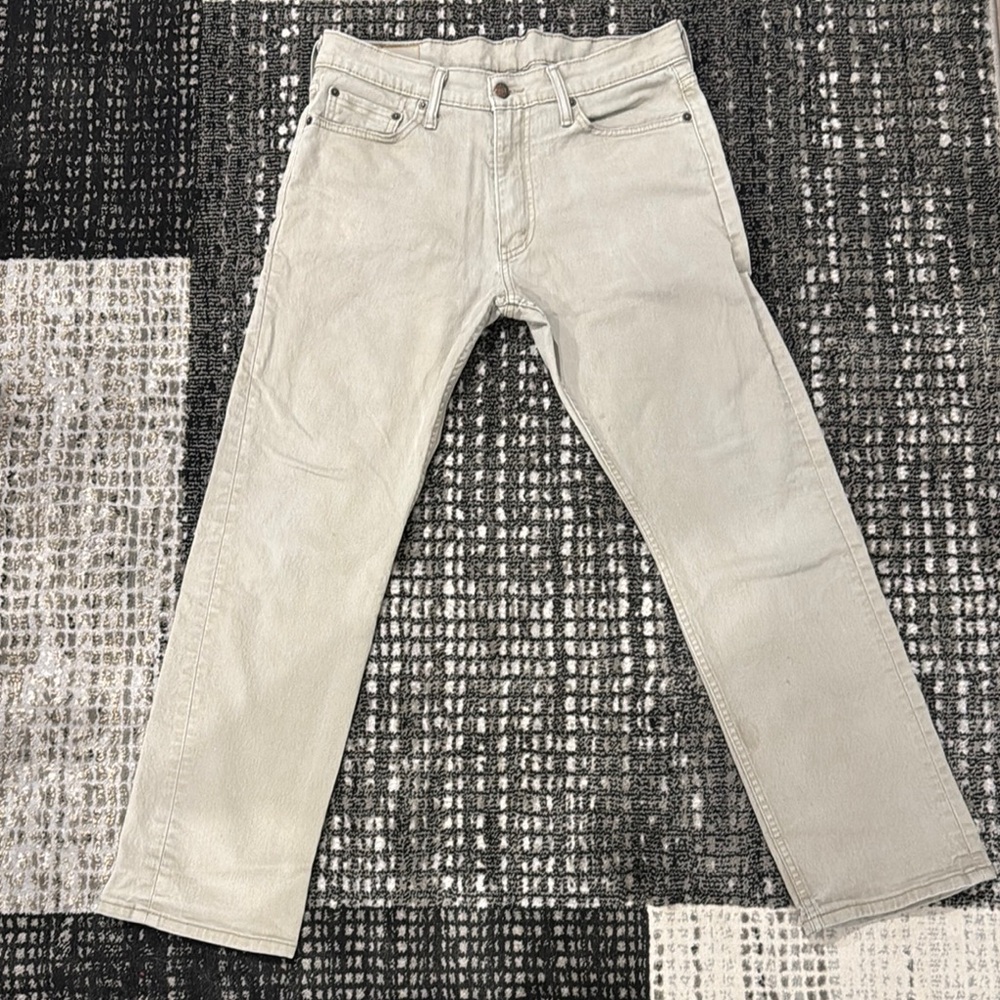 levi strauss & co tan 513 jeans men’s 32x30